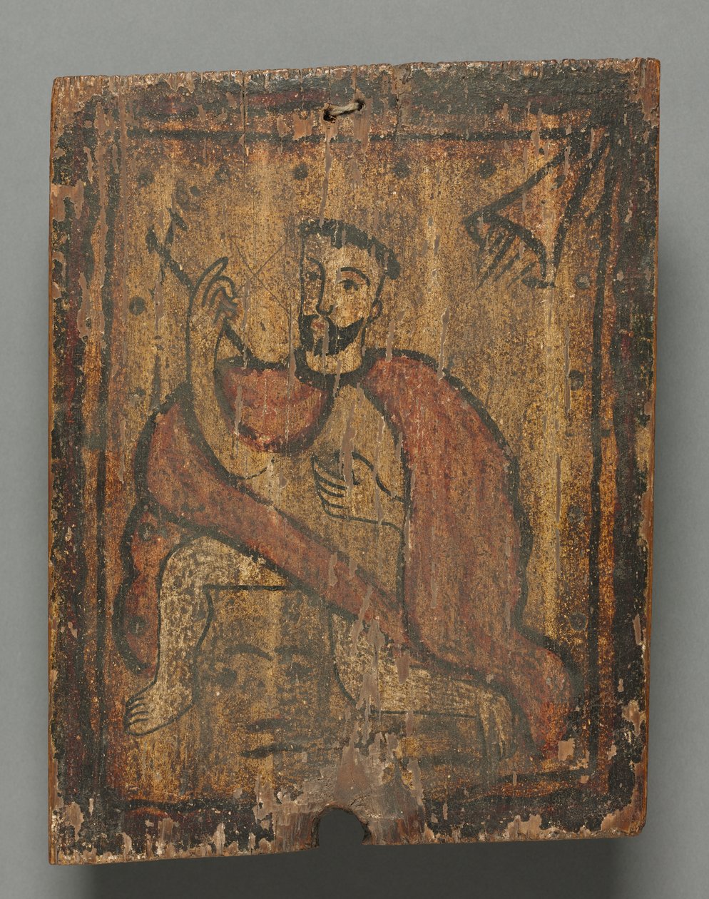 San Geronimo: santo de retablo tekijältä American School
