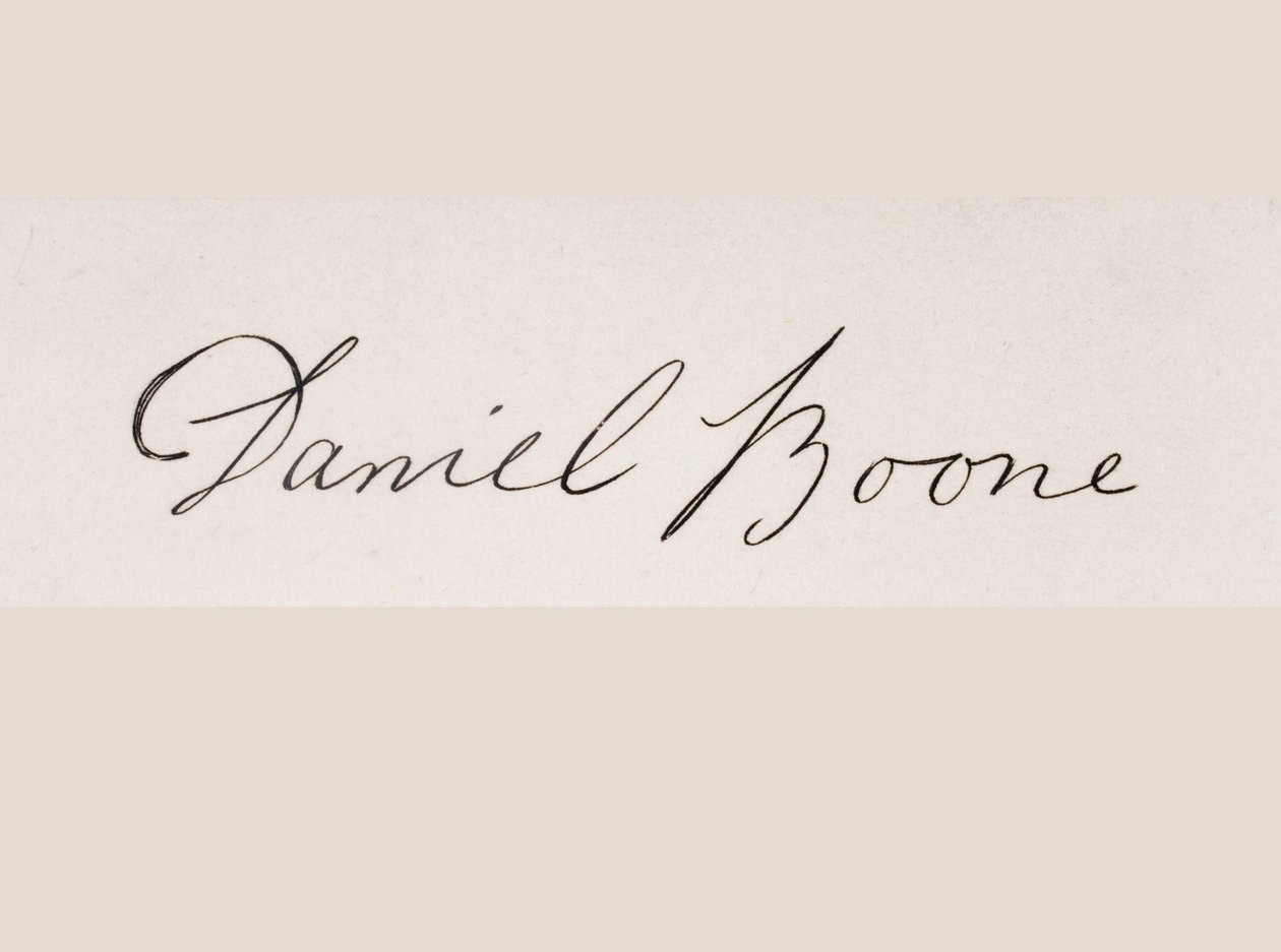 Daniel Boonen allekirjoitus tekijältä American School
