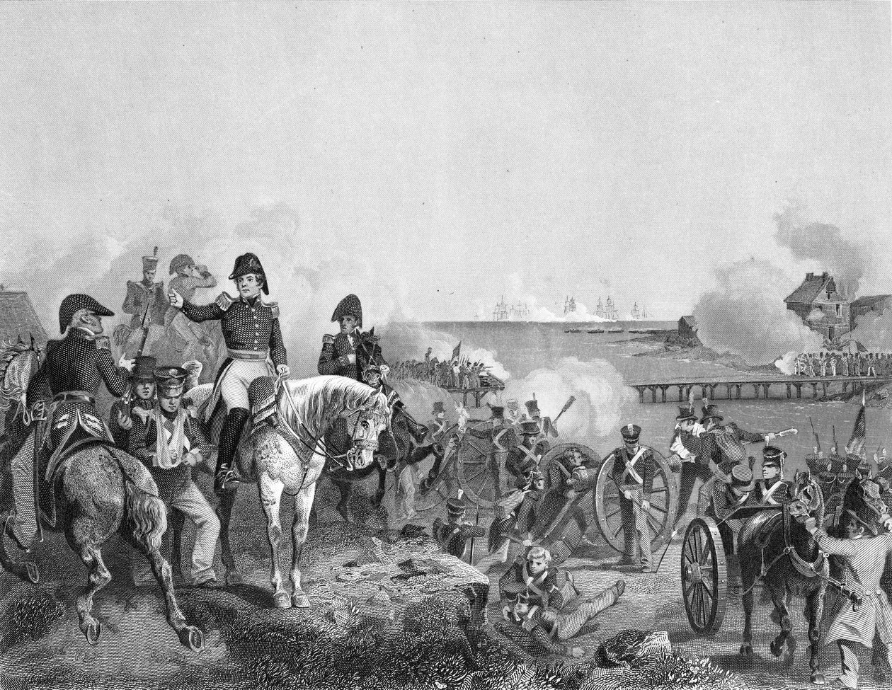 Plattsburghin taistelu vuonna 1814 tekijältä American School