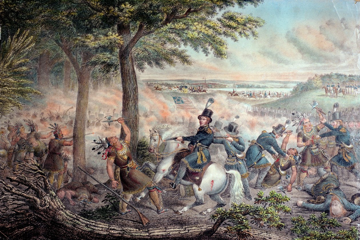 Thamesin taistelu vuonna 1813 tekijältä American School