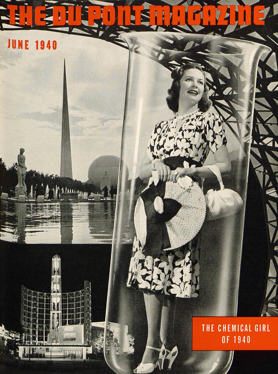 The Chemical Girl, DuPont-lehden etukansi, kesäkuu 1940 tekijältä American School