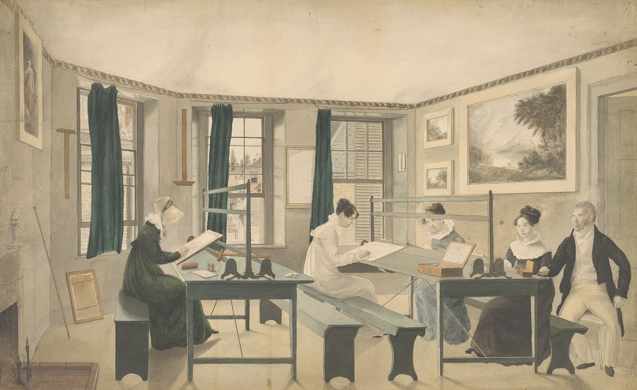 Piirustusluokka, 1810-1313 tekijältä American School