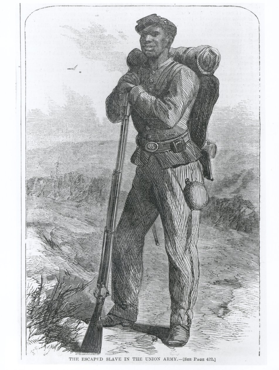 The Escaped Slave in the Union Army, Harper