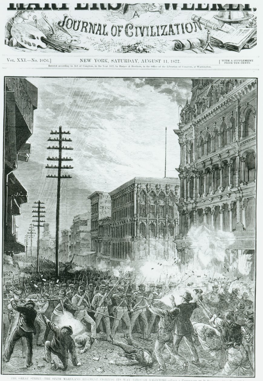 The Great Strike: Kuudes Marylandin rykmentti taistelee Baltimoren läpi, Harper