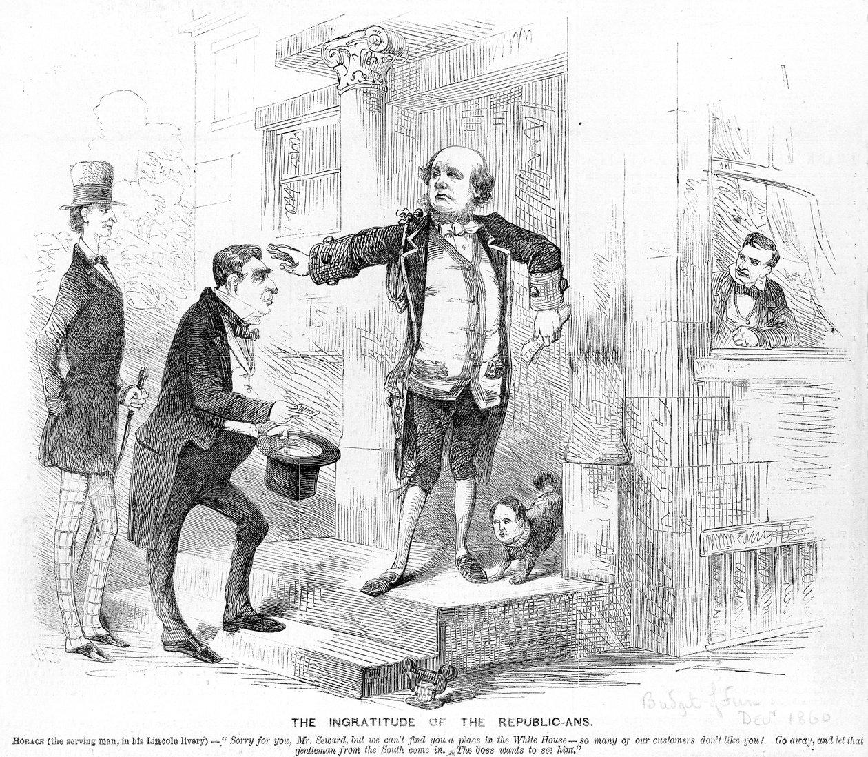 Republikaanien kiittämättömyys, n. 1860 tekijältä American School