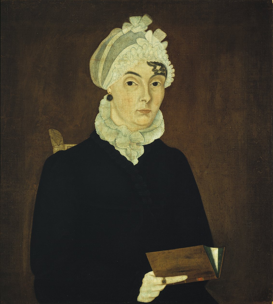 The Lady from Hornell, n. 1810 (öljy puulevylle) tekijältä American School