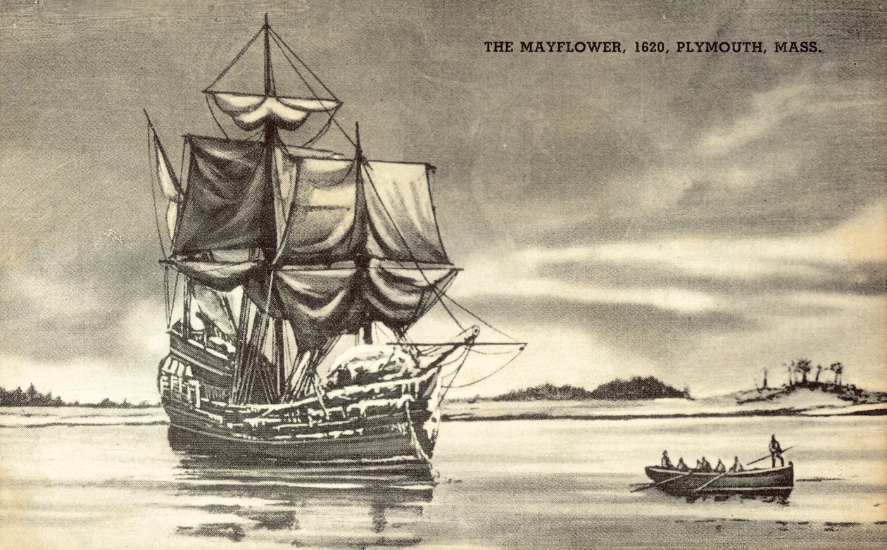 Mayflower Plymouthissa, Massachusettsissa tekijältä American School