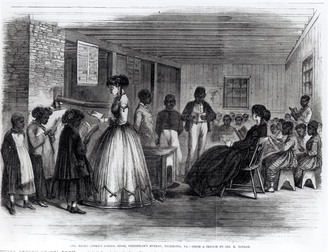 Misses Cooken kouluhuone, Freedmen