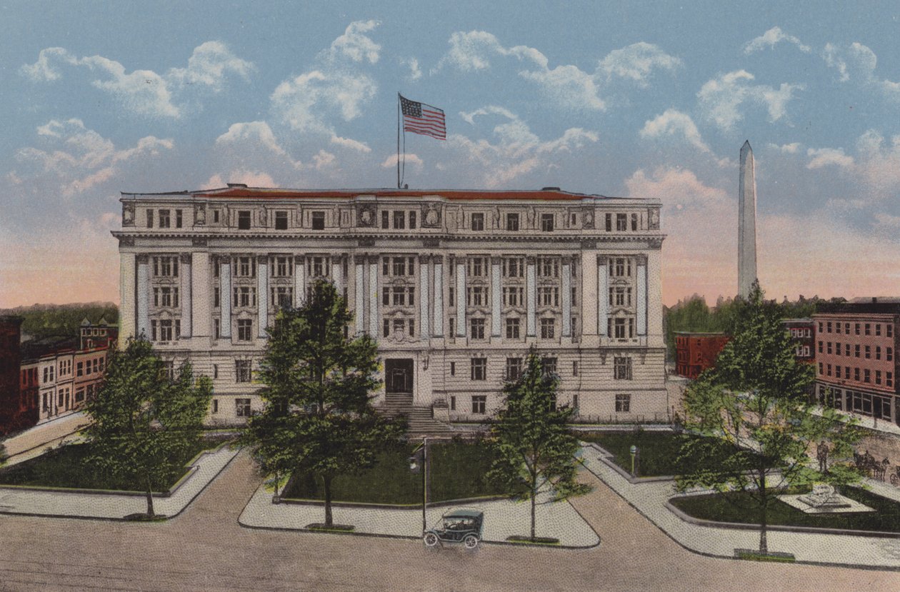 Kunnantalo, Washington DC (värilitro) tekijältä American School