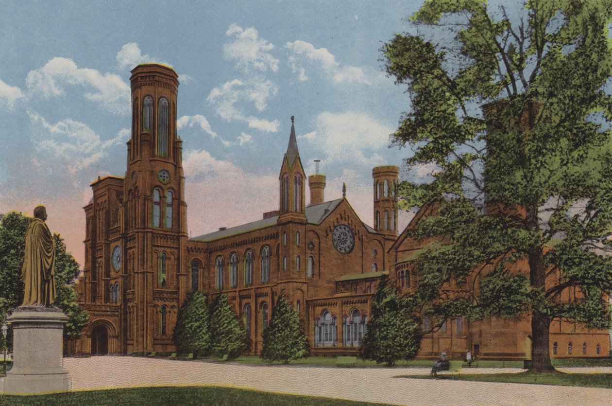 Smithsonian Institution, Washington DC (värilitro). tekijältä American School