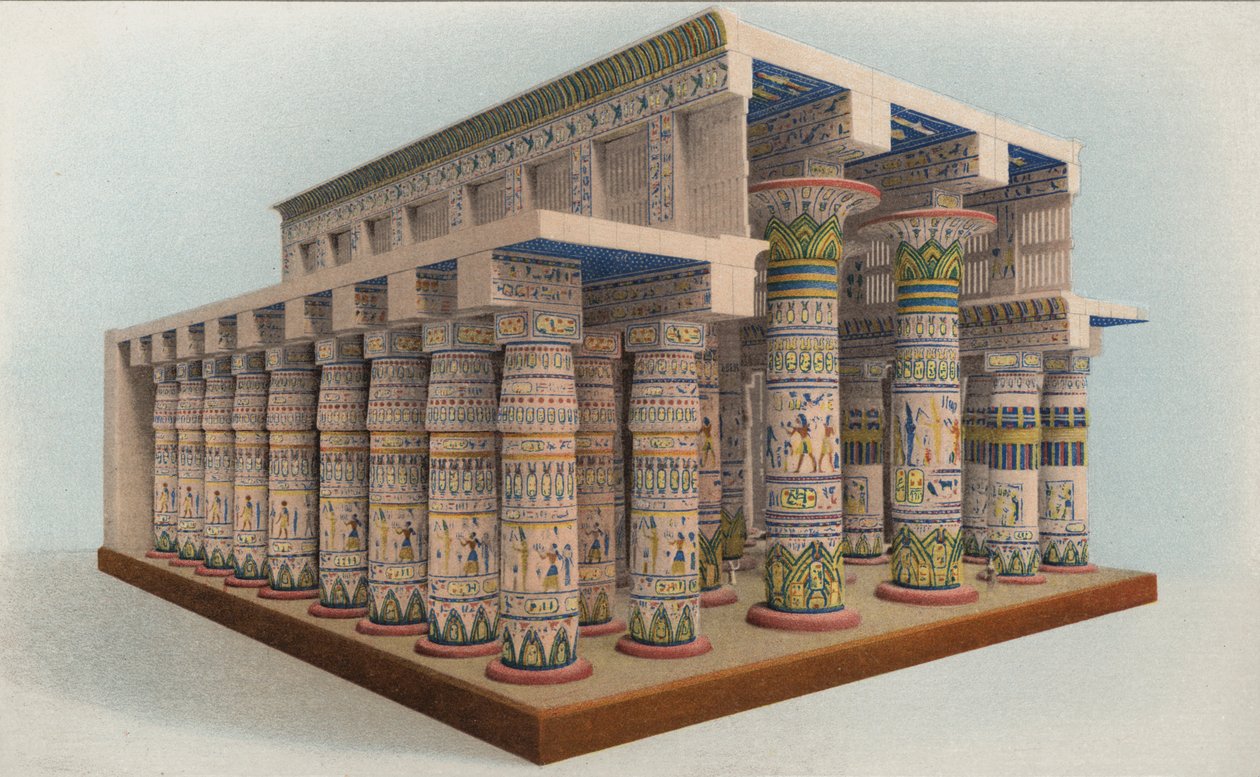 Karnakin temppeli, Egypti (värilitro) tekijältä American School