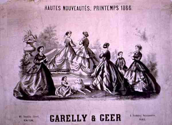 "The Very Latest For Spring 1866, Garelly & Greer", New York tekijältä American School