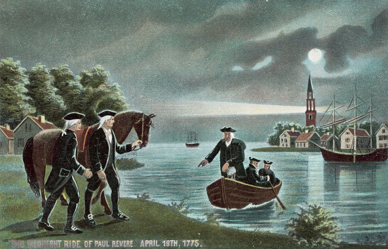 Paul Reveren keskiyön ratsastus tekijältä American School