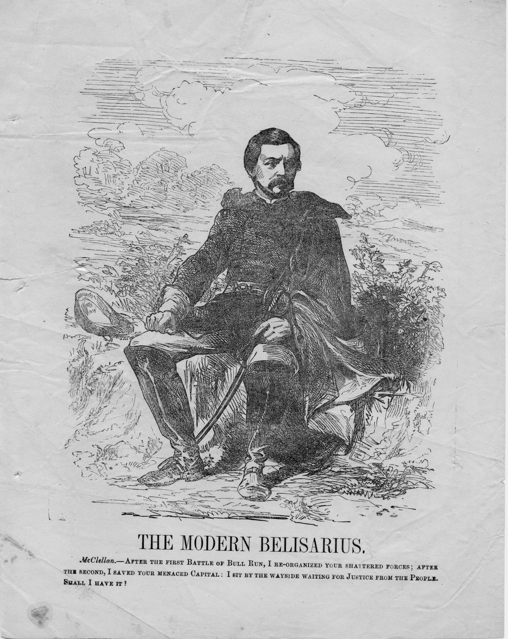 Moderni Belisarius, n. 1864 tekijältä American School