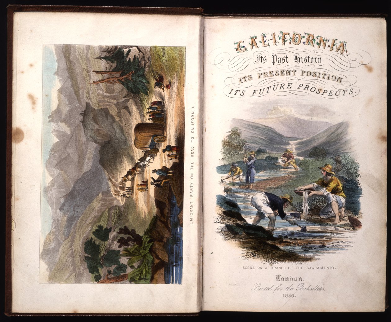 Kalifornian otsikkosivu, sen menneisyys, nykyinen asema, tulevaisuuden näkymät G.A. Fleming, 1850 tekijältä American School