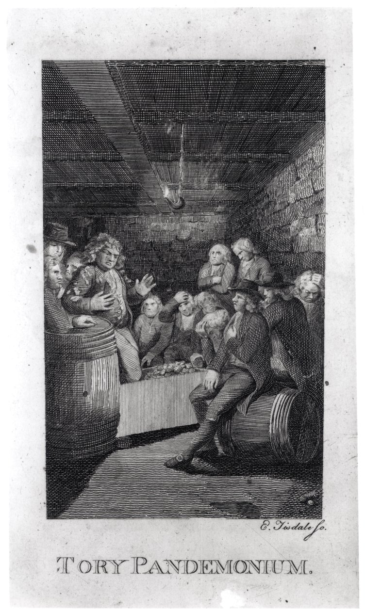 Tory Pandemonium, John Trumbullin teoksesta "M