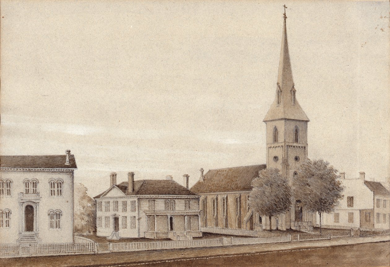 Näkymä Pietariin, Virginia (vesiväri paperille) tekijältä American School