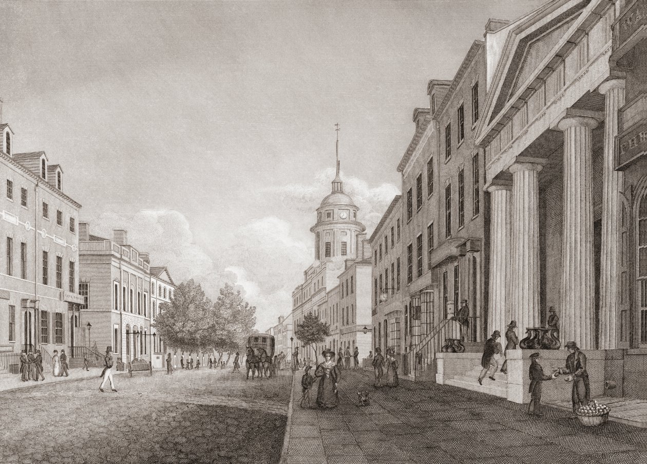 Wall Street, New York City, Yhdysvallat tekijältä American School