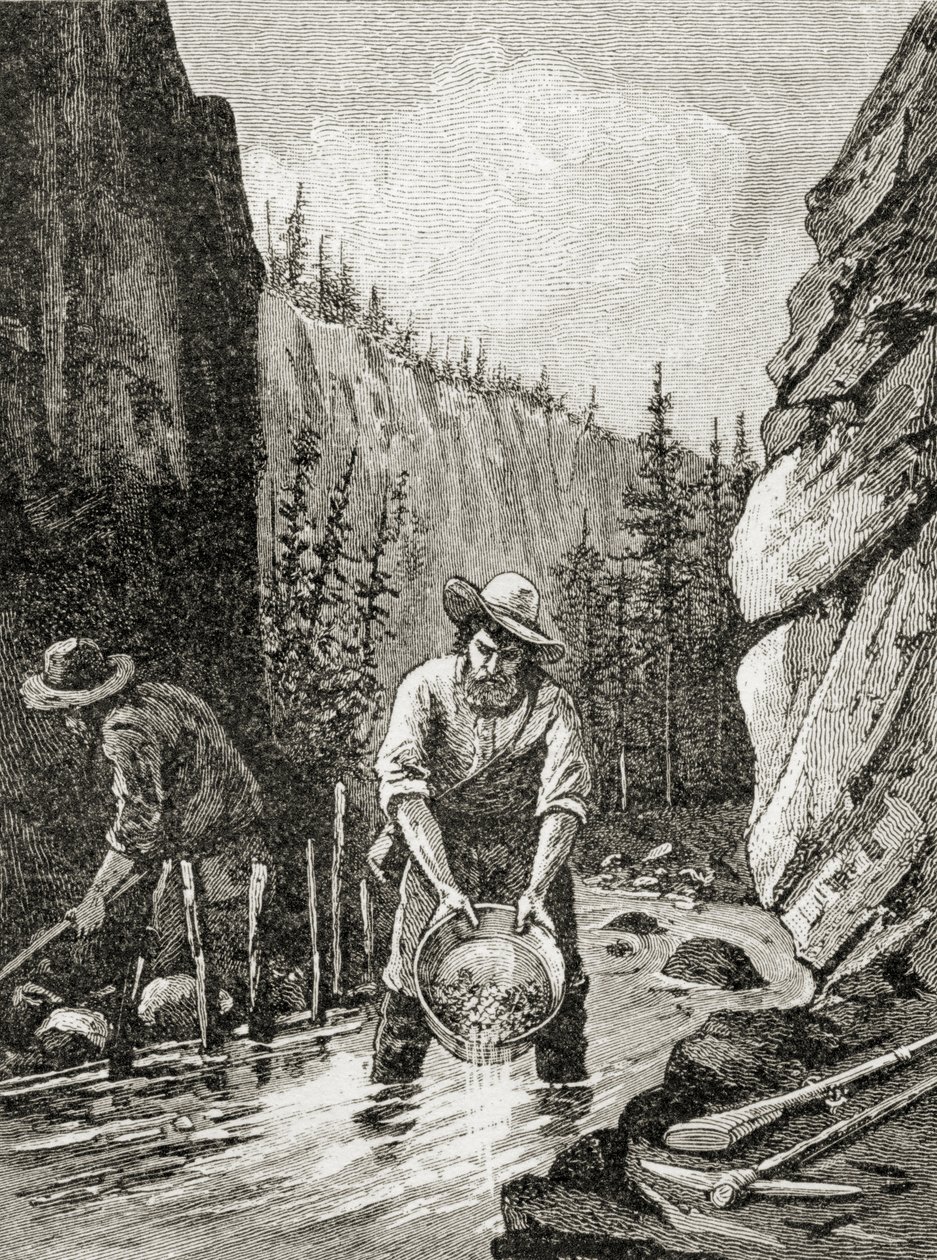 Kullan peseminen pois A. S. Barnes und Co:n vuonna 1885 julkaisemasta "A Brief History of the United States" -julkaisusta tekijältä American School