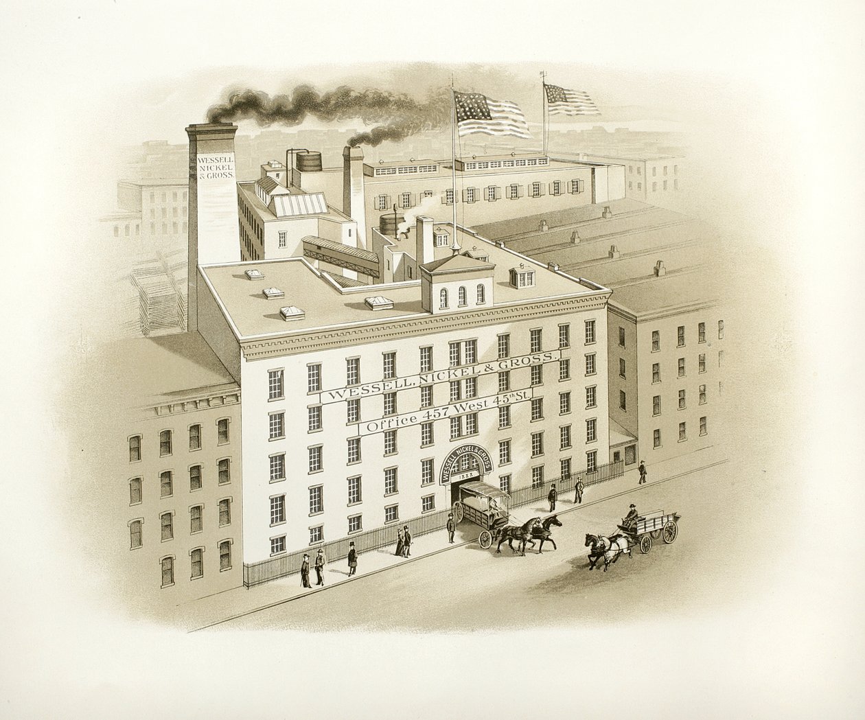 Wessell, Nickel & Gross Building, 1893 (painetun luettelon kuva) tekijältä American School
