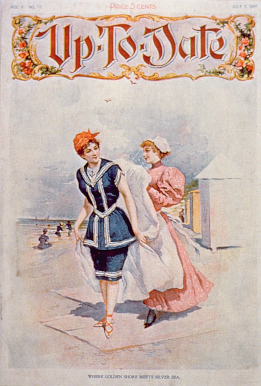 Missä Golden Shore Meets Silver Sea, ajantasainen mainos, heinäkuu 1897 tekijältä American School