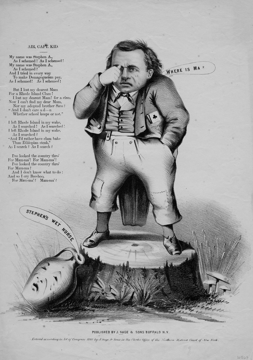Missä on Ma?, Currer & Ives, New York, 1860 tekijältä American School
