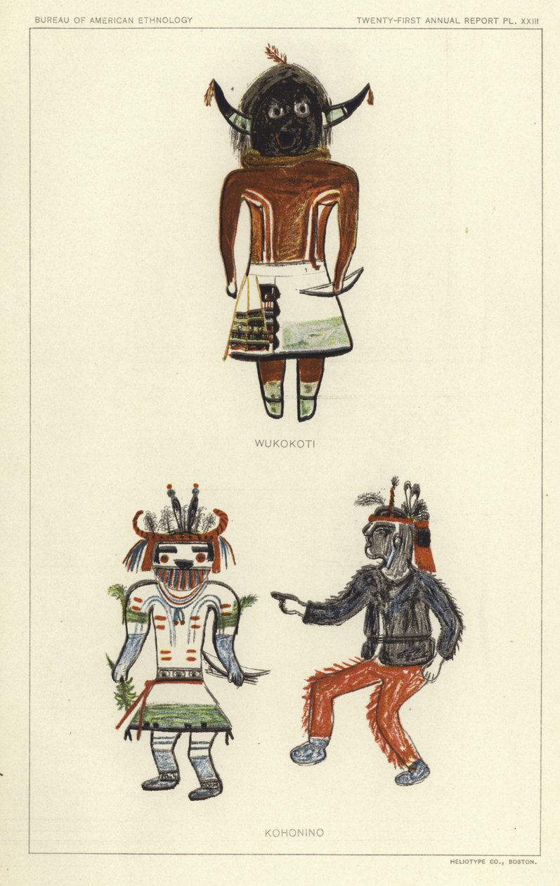 Wukokoti, Kohonino (colour litho) tekijältä American School