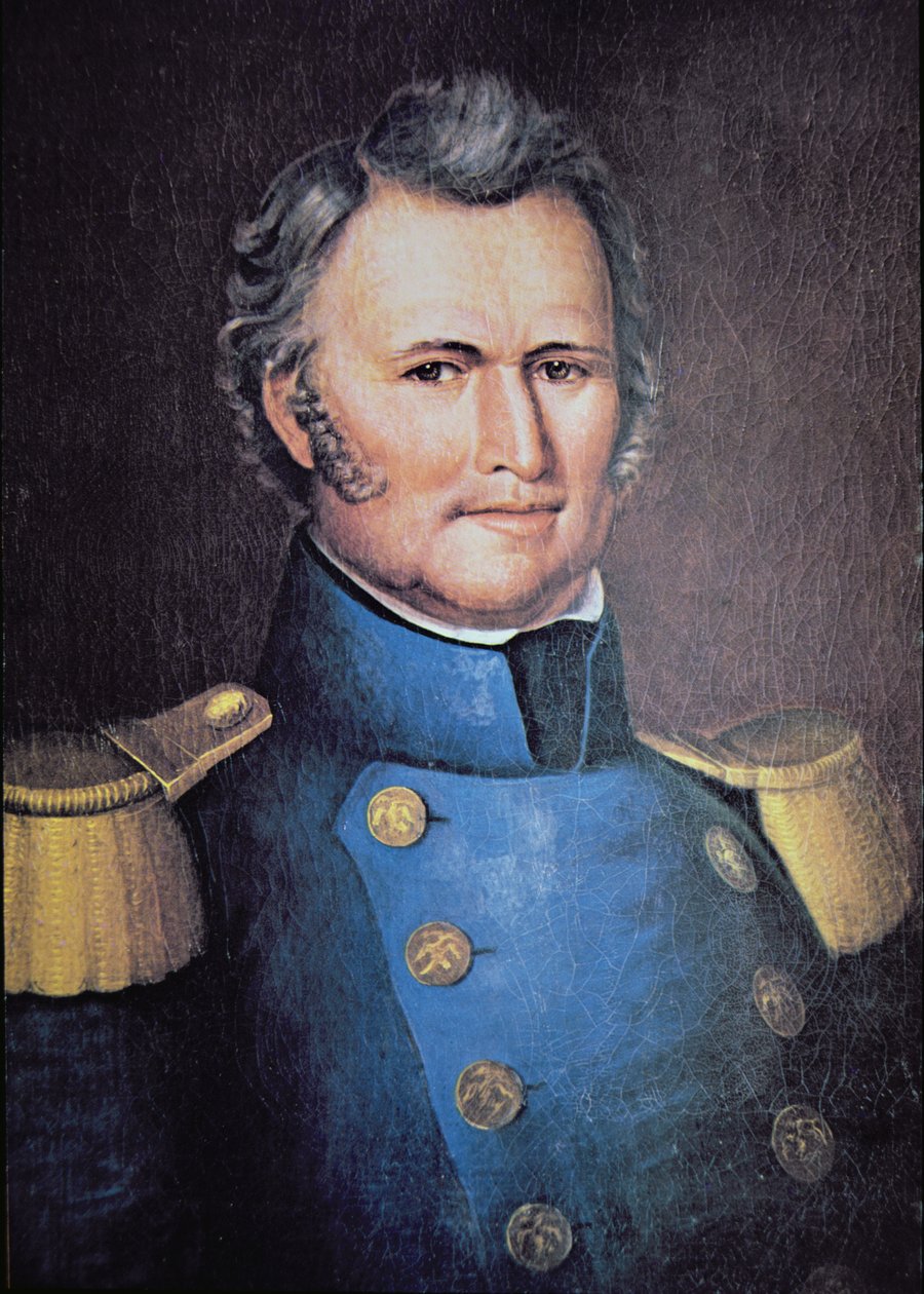 Zachary Taylor (väri litho) tekijältä American School