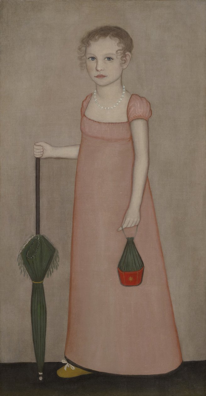 Harriet Campbellin muotokuva, n. 1815 tekijältä Ammi Phillips