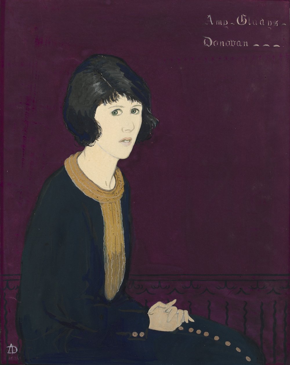 Omakuva (wc paperilla) tekijältä Amy Gladys Donovan