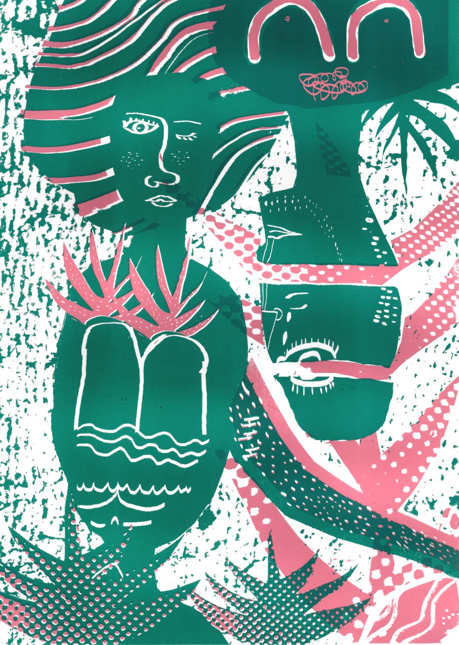 We Grow, 2015 (silkkipaino) tekijältä Amy Louise Evans