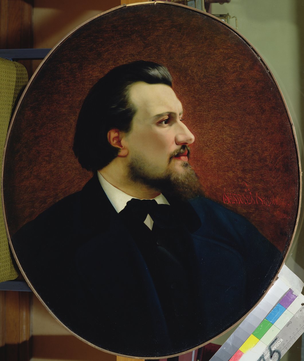Nikolai Leskovin muotokuva, 1872 tekijältä Anatoly Lelakow