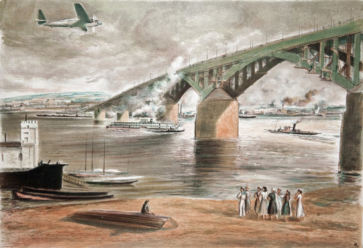 Gorkin silta, 1937. tekijältä Anatoly Andreyevich Suvorov