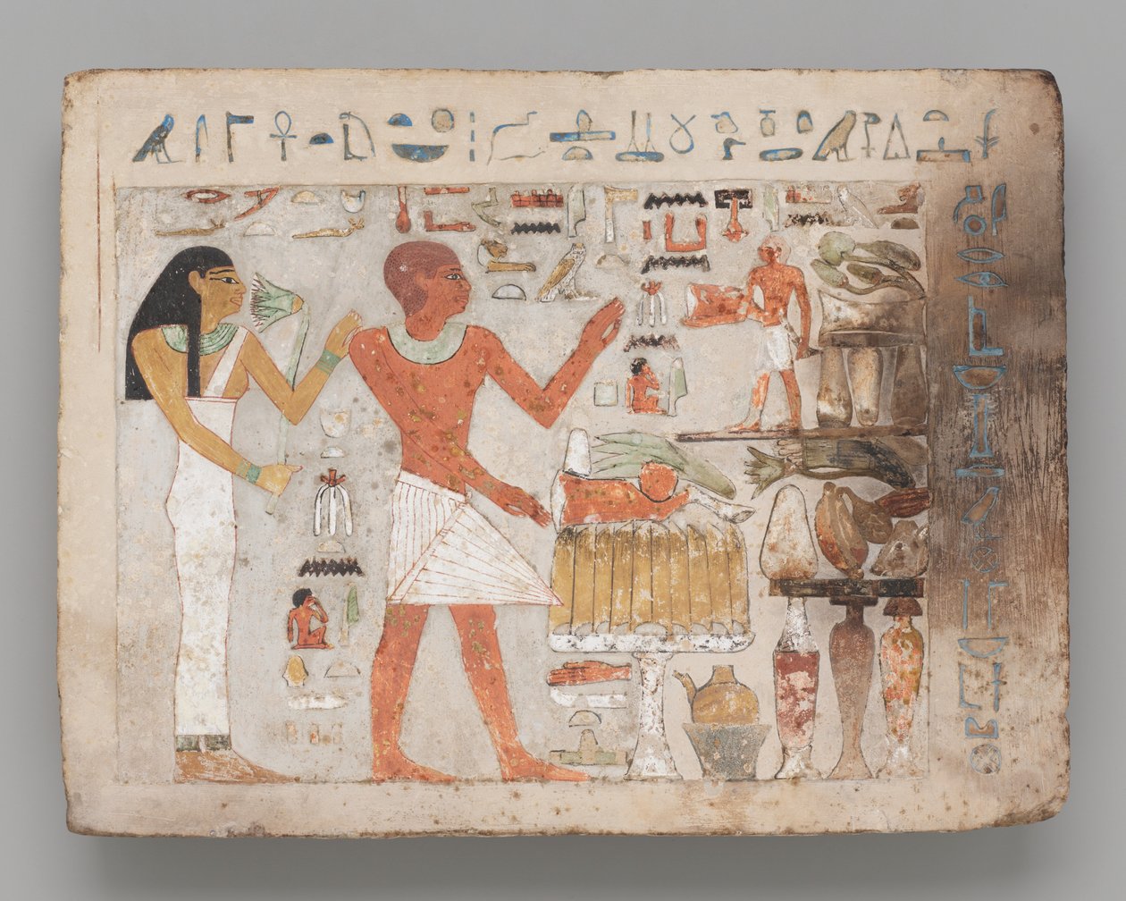 Amenemhatin ja Hemetin stela tekijältä Ancient Egyptian
