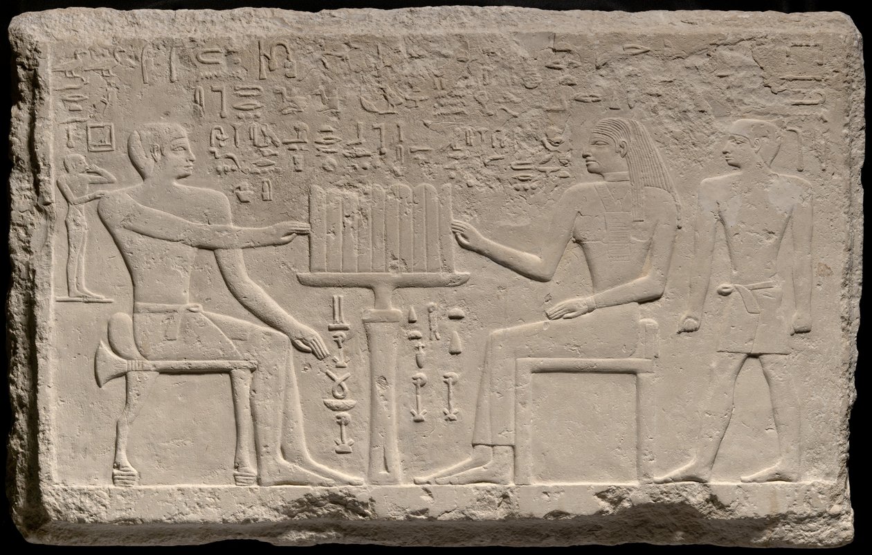 Tjentin ja Nefretin stelaatti tekijältä Ancient Egyptian