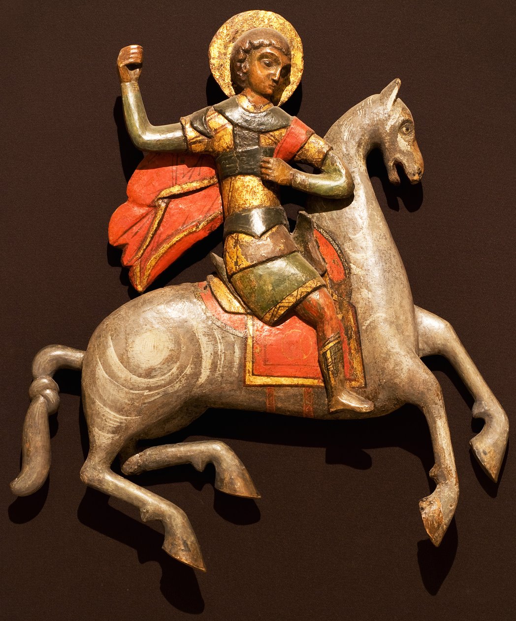 Pyhä Yrjö ja lohikäärme, 1500-luvun toinen puoli. tekijältä Ancient Russian Art