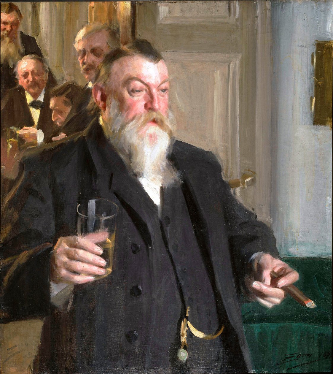 Paahtoleipä Idun -yhteisössä tekijältä Anders Leonard Zorn