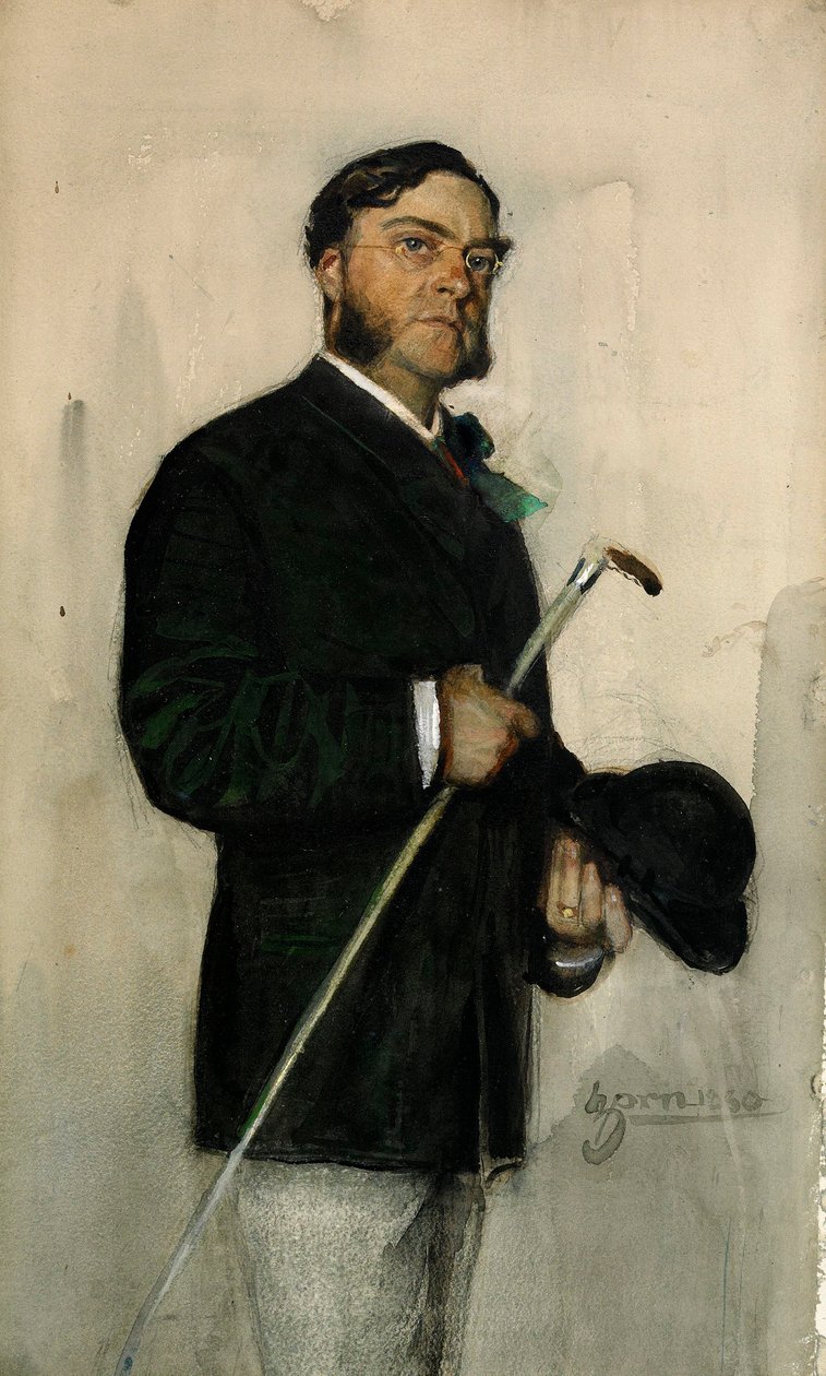 Pankkiiri Ludvig Arosenius tekijältä Anders Leonard Zorn