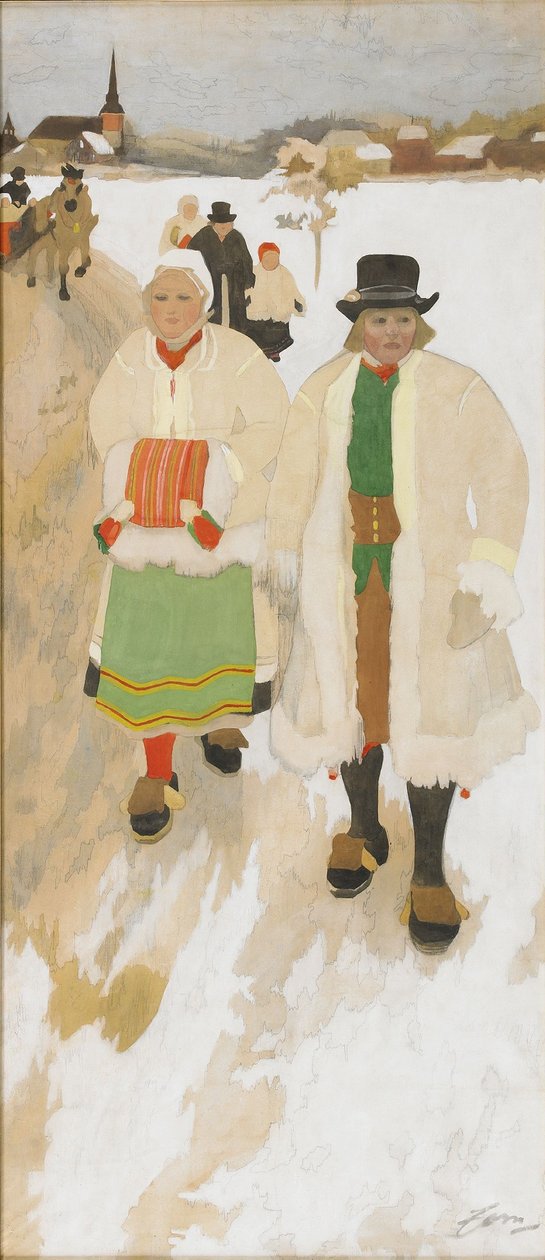 Kirkon ihmiset tekijältä Anders Leonard Zorn