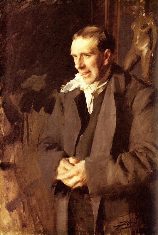 Coquelin Cadet tekijältä Anders Leonard Zorn