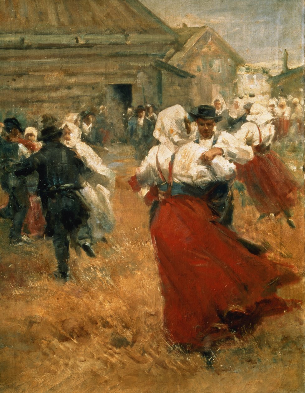 Maalaisjuhla, 1890-luku tekijältä Anders Leonard Zorn