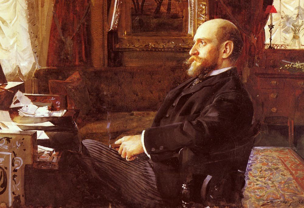 Ernest Cassel tekijältä Anders Leonard Zorn