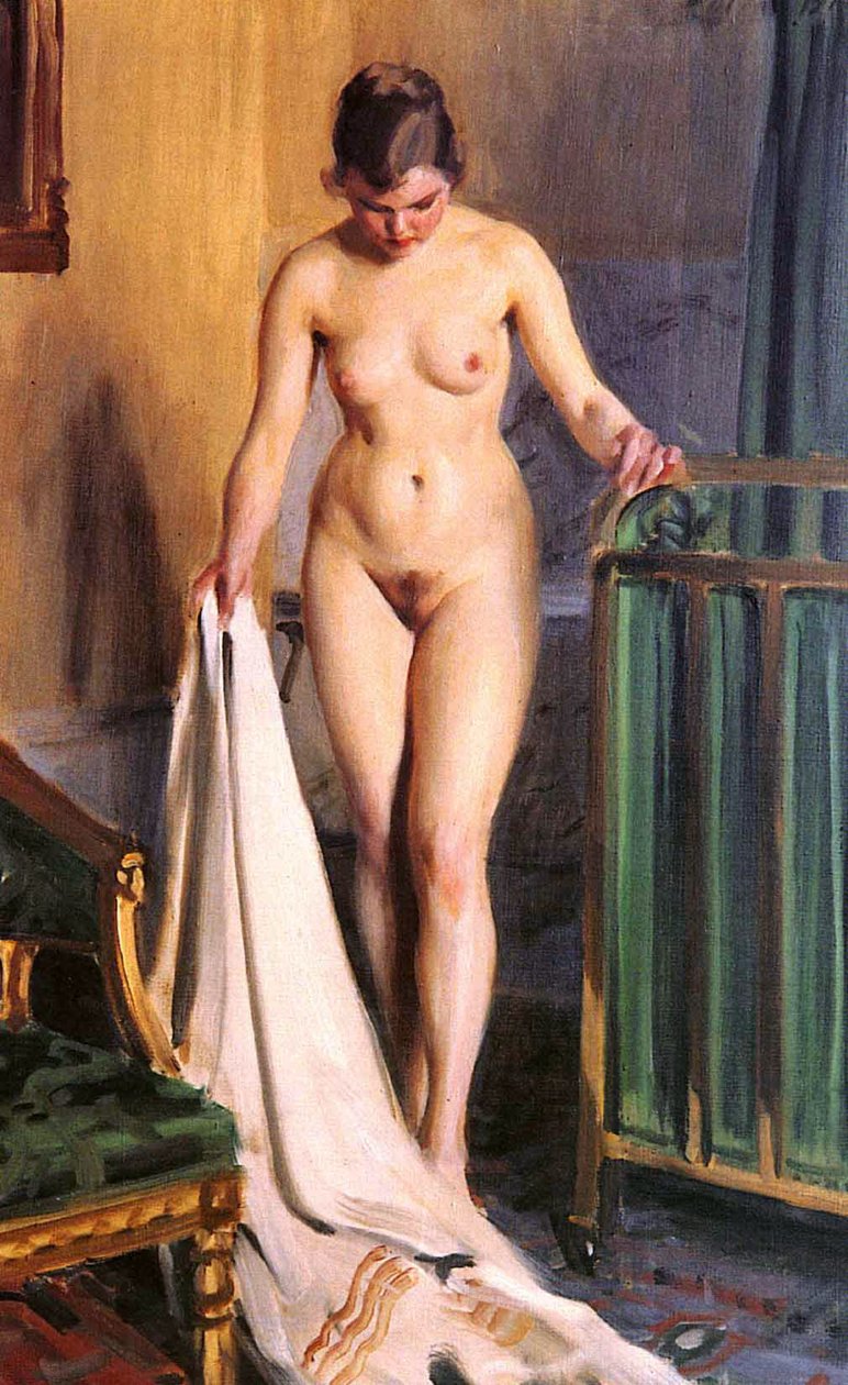 Makuuhuoneessa tekijältä Anders Leonard Zorn