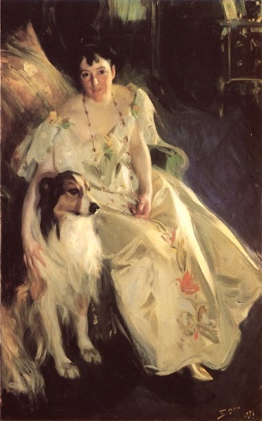 Rouva Bacon tekijältä Anders Leonard Zorn