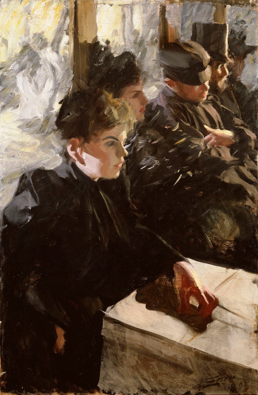 Buffy I, 1895 tekijältä Anders Leonard Zorn