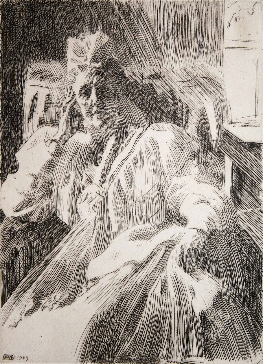 Kuningatar Sofia tekijältä Anders Leonard Zorn