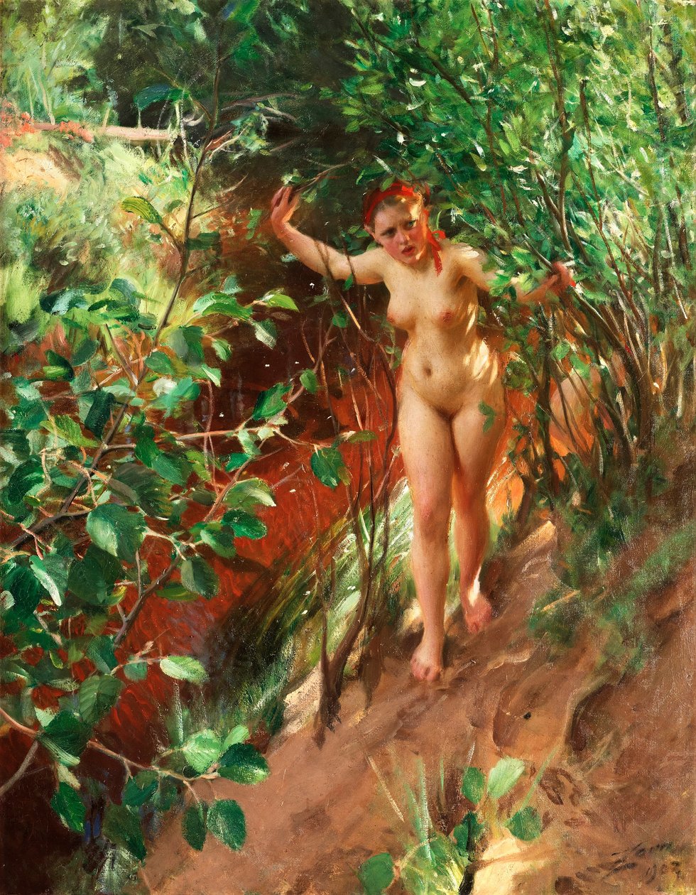 Röd hiekkaa tekijältä Anders Leonard Zorn