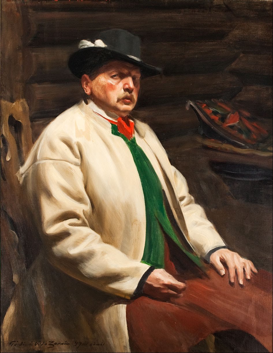 Omakuva tekijältä Anders Leonard Zorn