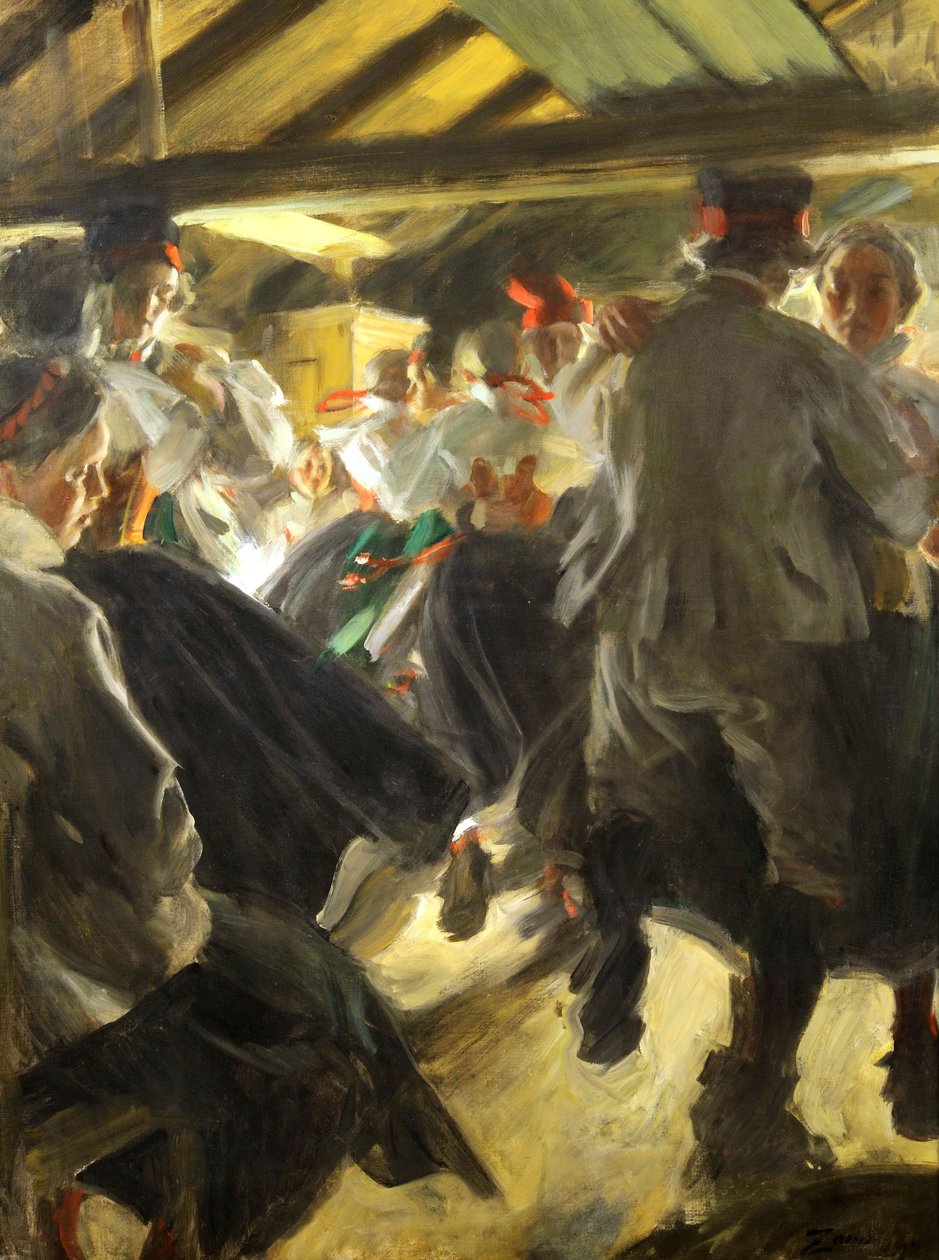 Tanz in Gopsmorkate tekijältä Anders Leonard Zorn