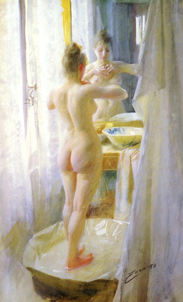 Kylpyamme tekijältä Anders Leonard Zorn